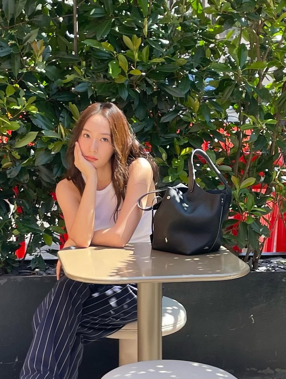 2025溫網場外明星超狂！Krystal、ENHYPEN Jay整身Ralph Lauren亮相，男女神組合真好看！-5