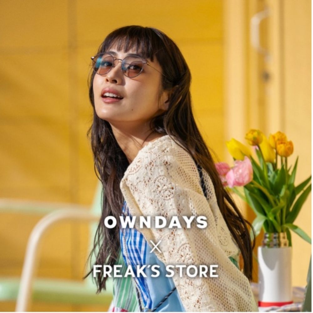 誰戴誰好看！OWNDAYS再度聯名日本爆火選品店！一口氣推出4款小臉墨鏡、日本女生都愛瘋！-8