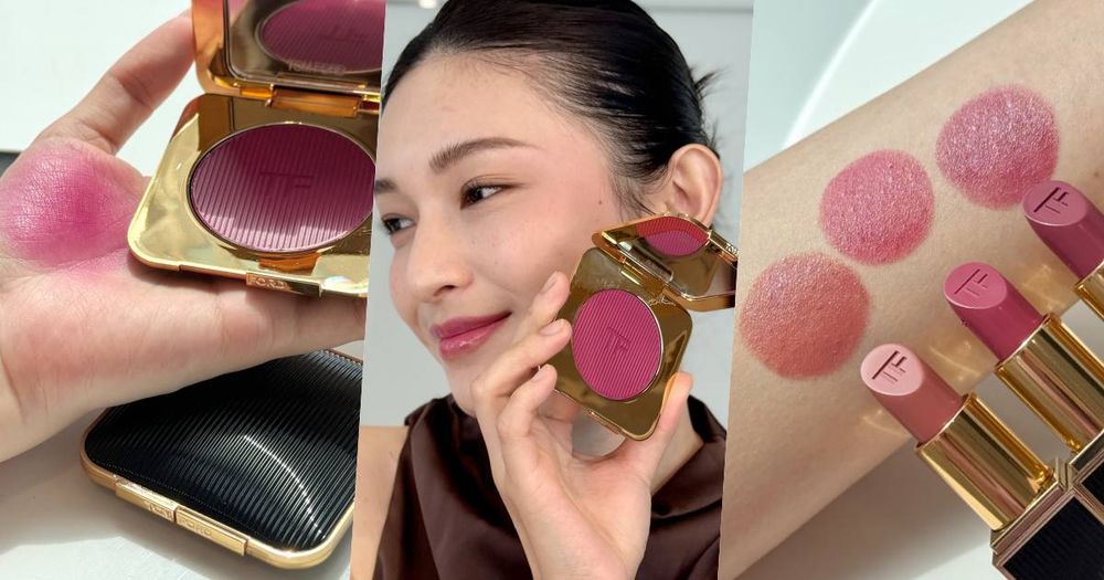 TOM FORD把奢貴黑蘭花變身限量彩妝！設計師唇膏、頰彩霜調入顯白冷莓果色、高級直紋凹槽外殼，打造必收藏情人節禮物！-1