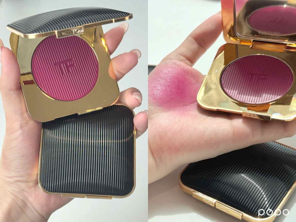 TOM FORD把奢貴黑蘭花變身限量彩妝！設計師唇膏、頰彩霜調入顯白冷莓果色、高級直紋凹槽外殼，打造必收藏情人節禮物！-8