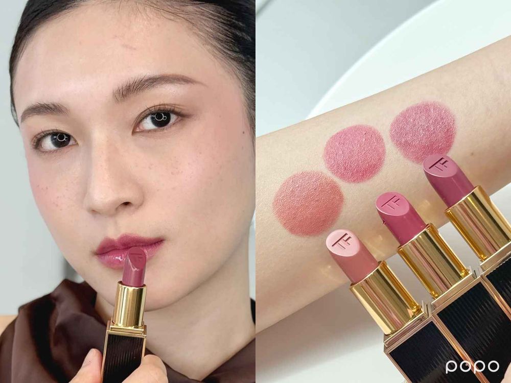 TOM FORD把奢貴黑蘭花變身限量彩妝！設計師唇膏、頰彩霜調入顯白冷莓果色、高級直紋凹槽外殼，打造必收藏情人節禮物！-4