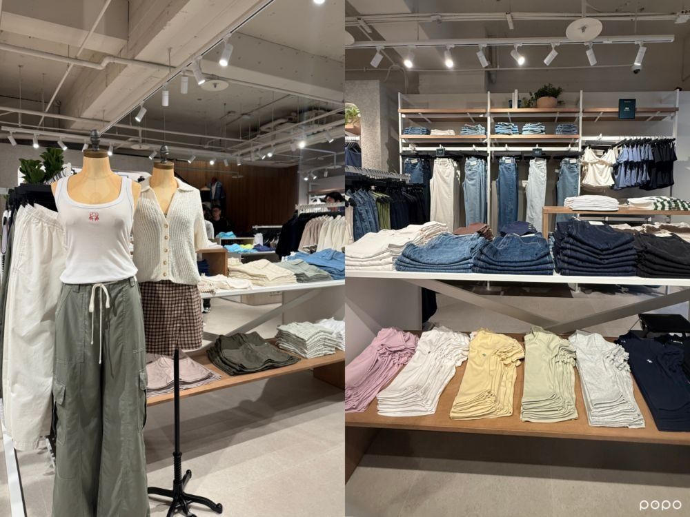 Abercrombie & Fitch重返台北東區！麋鹿T恤、鬆弛感洋裝「輕度假風」雙層樓超好逛！-8