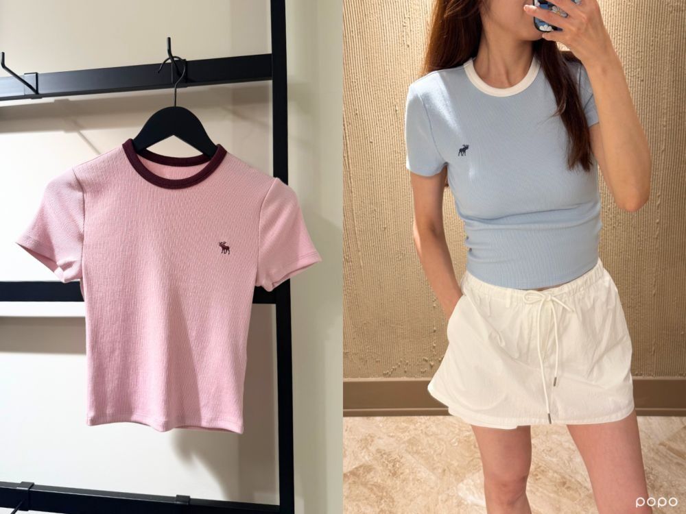 Abercrombie & Fitch重返台北東區！麋鹿T恤、鬆弛感洋裝「輕度假風」雙層樓超好逛！-17