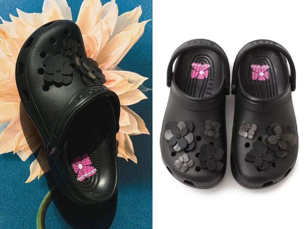 少女心蠢蠢欲動！Crocs聯手韓牌Mardi推出「花卉洞洞鞋」兩款配色都好看、絕對要買！-2