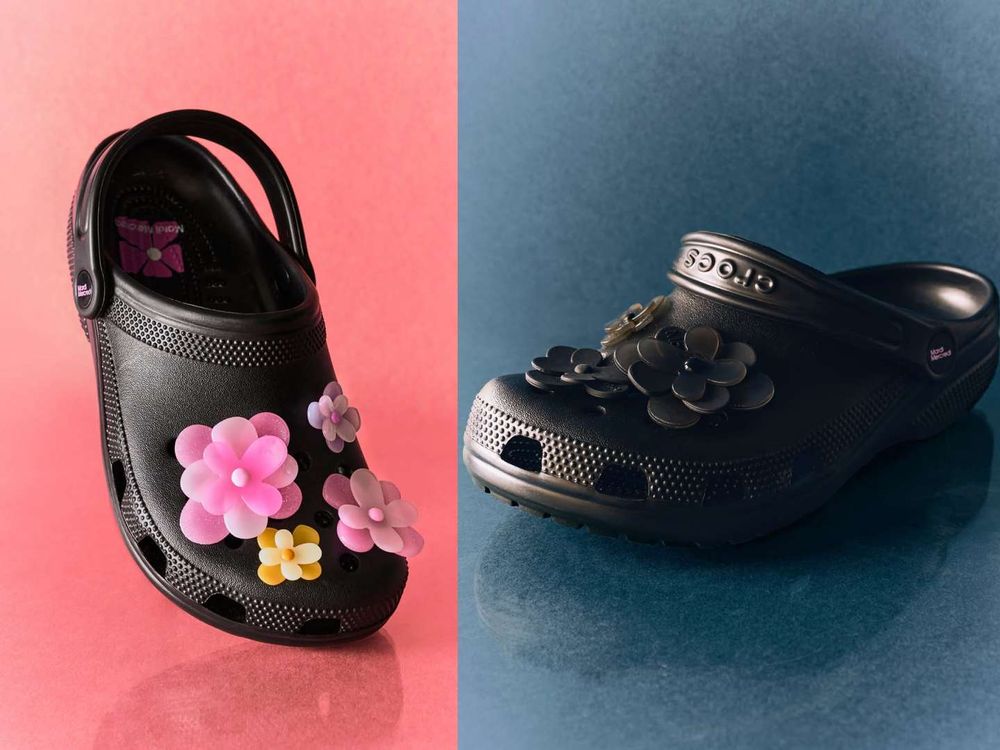 少女心蠢蠢欲動！Crocs聯手韓牌Mardi推出「花卉洞洞鞋」兩款配色都好看、絕對要買！-7