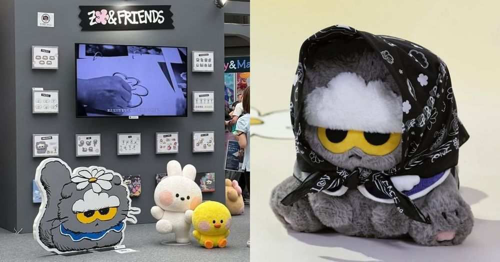 台灣這天開賣！GD愛貓「ZO&FRIENDS」周邊價格出來了！貓貓玩偶、A&NE雛菊鑰匙圈必買商品一次看！-11