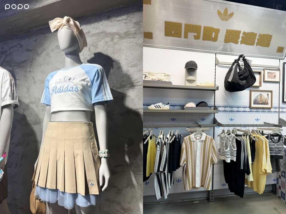 西門爆紅地標！adidas Originals旗艦店新開幕「芭蕾薄底鞋、缺貨球鞋」竟都有！三層樓逛到出不來！-2