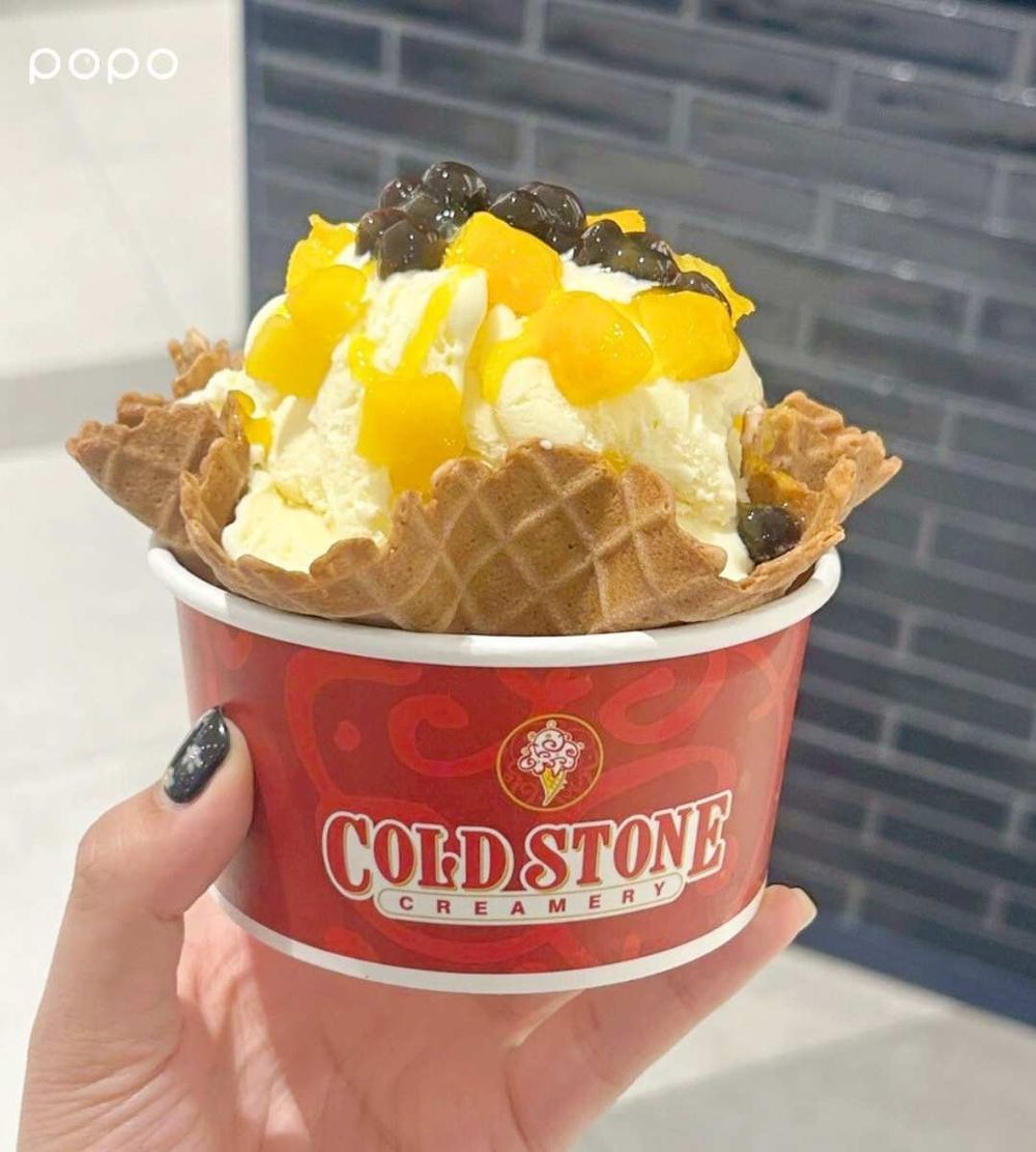 買一送一！2025夏季必吃冰品COLDSTONE立頓聯名「蜜桃冰茶雪貝」超消暑、濃芒果冰淇淋同步登場！-7