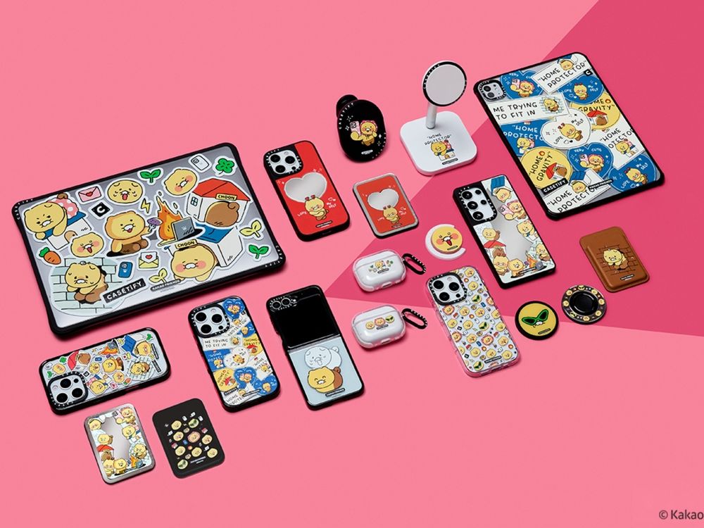 CASETiFY韓國爆火IP聯名特搜！除了KAKAO FRIENDS、還有「粉紅海狸」是韓妞新寵兒！-7