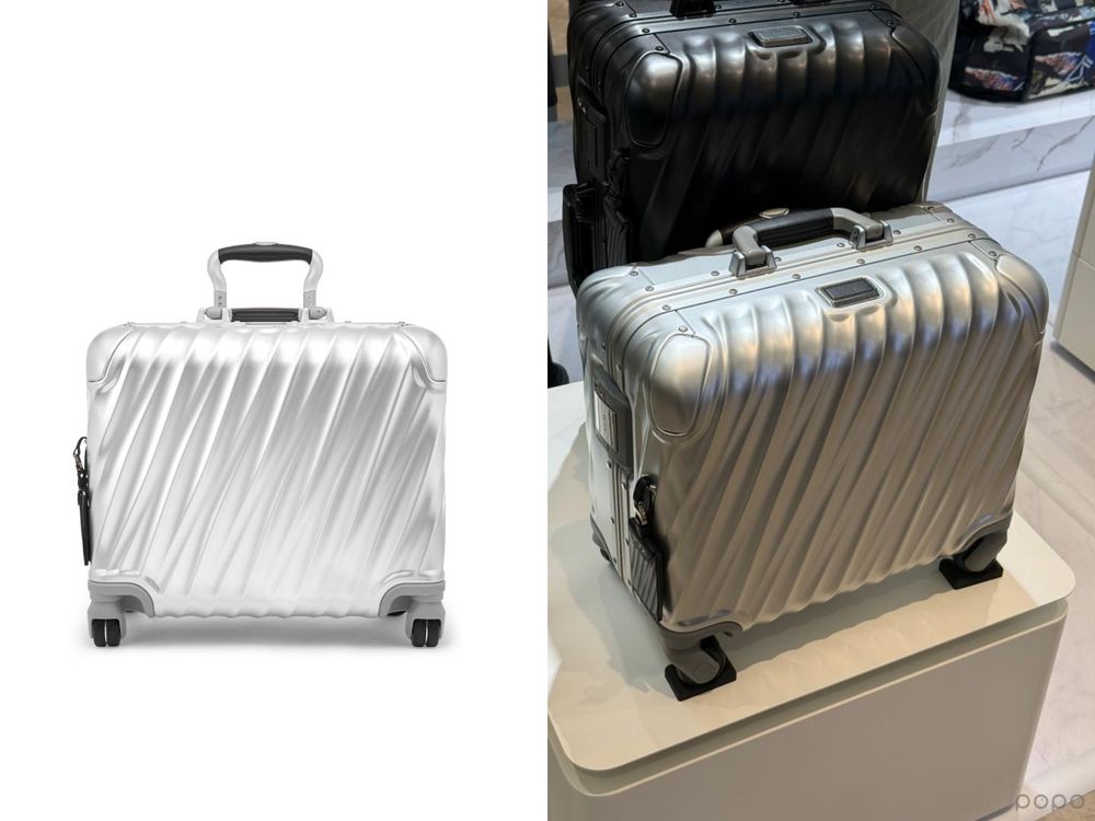 F1車手Lando愛牌「TUMI」限定概念店降臨信義A9！波浪紋登機箱、化妝箱超美！-3