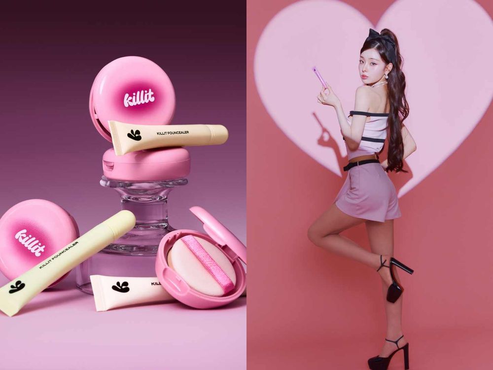 宋智雅代言新世代美妝潮牌登台！killit上市即風靡韓國「遮瑕粉底液、豐唇唇蜜、蜜粉餅」韓女大推必買TOP3！-11