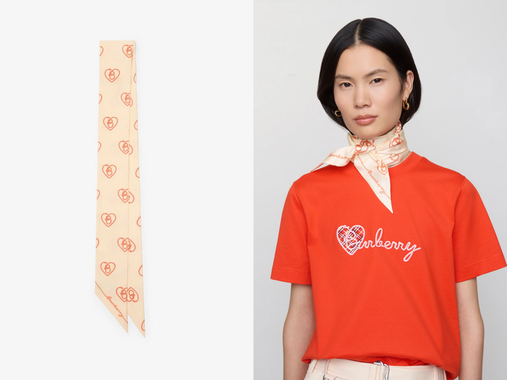 來挑禮物了！BURBERRY六款「七夕情人節禮物」夢幻清單！愛心絲巾千元價格收！-12