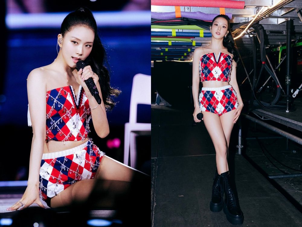 不愧是品牌寵兒！Dior、Tommy都搶著幫Jisoo訂製演唱會造型！秀秀狀態好到驚人！-7
