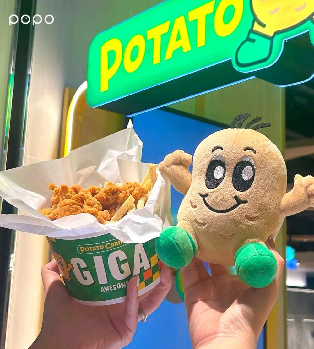 全球最好吃薯條Potato Corner來台灣了！「酸奶洋蔥捲捲薯、BBQ雞米花」必點菜單價格一次看！-12