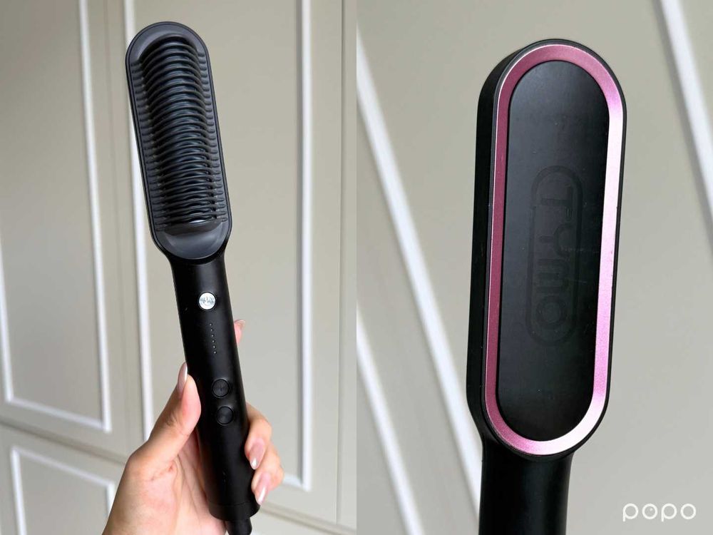 POPO筆記老實說！網友好評直髮梳評比「凱夢、ghd、TYMO」預熱時間、梳整效果測試，這支梳過彷彿剛護髮完！-3