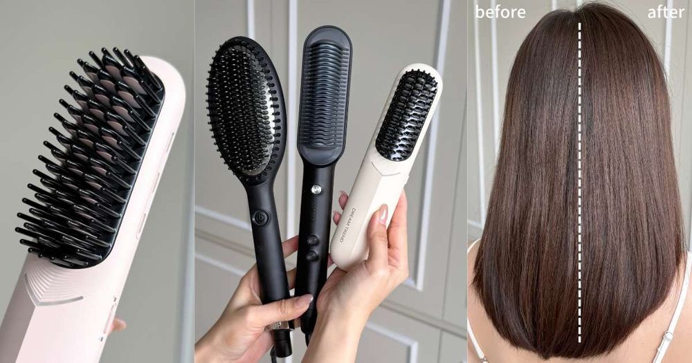 POPO筆記老實說！網友好評直髮梳評比「凱夢、ghd、TYMO」預熱時間、梳整效果測試，這支梳過彷彿剛護髮完！-1