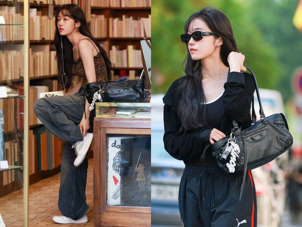 Balenciaga又來逼人！巴黎世家「橫向機車包」回歸、韓星盧允瑞同款默默賣超好！-6