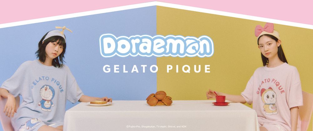 竹蜻蜓髮帶太欠收！日妞最愛GELATO PIQUE攜手哆啦A夢！「任意門、記憶吐司」穿上身好療癒！-2