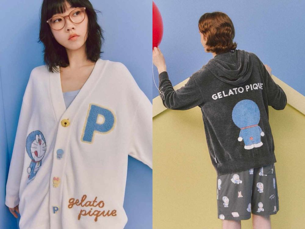 竹蜻蜓髮帶太欠收！日妞最愛GELATO PIQUE攜手哆啦A夢！「任意門、記憶吐司」穿上身好療癒！-5