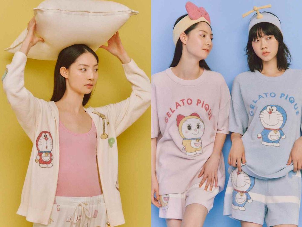竹蜻蜓髮帶太欠收！日妞最愛GELATO PIQUE攜手哆啦A夢！「任意門、記憶吐司」穿上身好療癒！-3