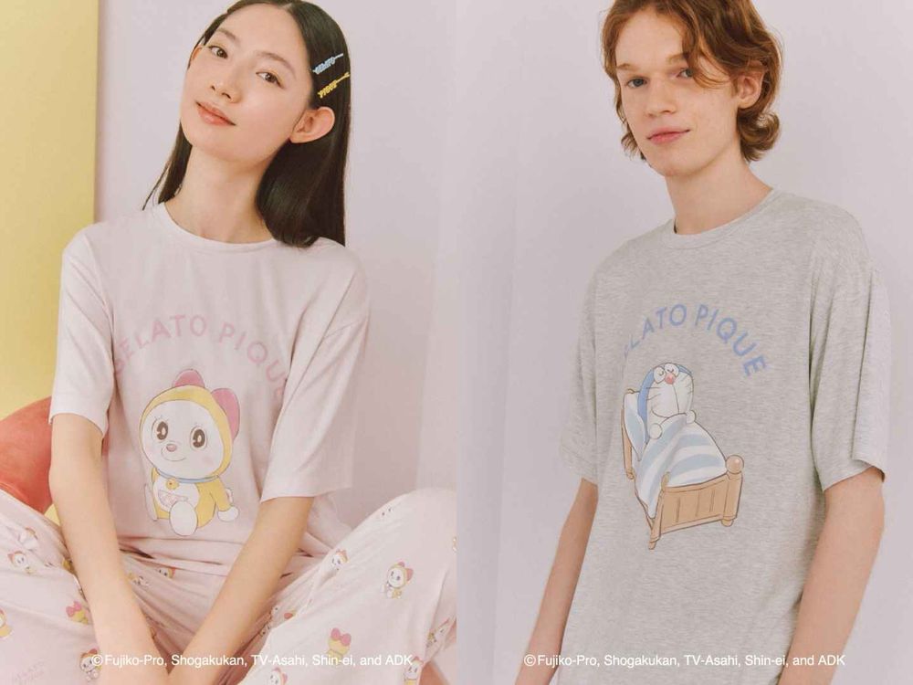 竹蜻蜓髮帶太欠收！日妞最愛GELATO PIQUE攜手哆啦A夢！「任意門、記憶吐司」穿上身好療癒！-6