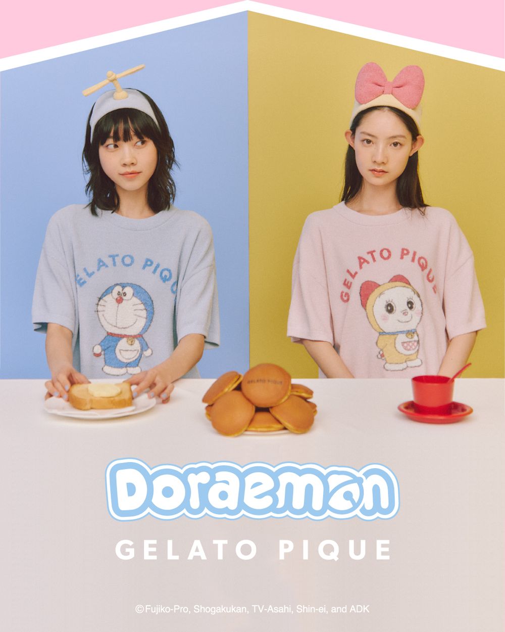 竹蜻蜓髮帶太欠收！日妞最愛GELATO PIQUE攜手哆啦A夢！「任意門、記憶吐司」穿上身好療癒！-11