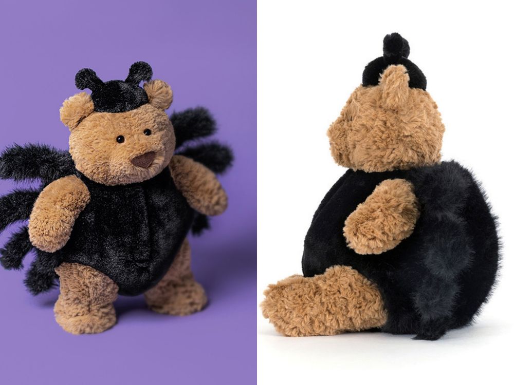 2025萬聖節限定Jellycat來了！Q翻天「蜘蛛巴賽羅熊、壞笑南瓜玩偶、花生小貓咪」這天開賣！-8