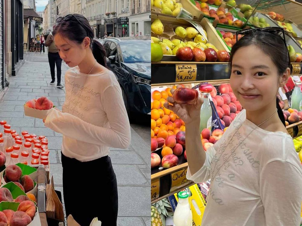 Jennie素顏根本大學生！狂曬15張巴黎美照、身上穿的百元上衣被問爆！來自「這個」韓牌！-5
