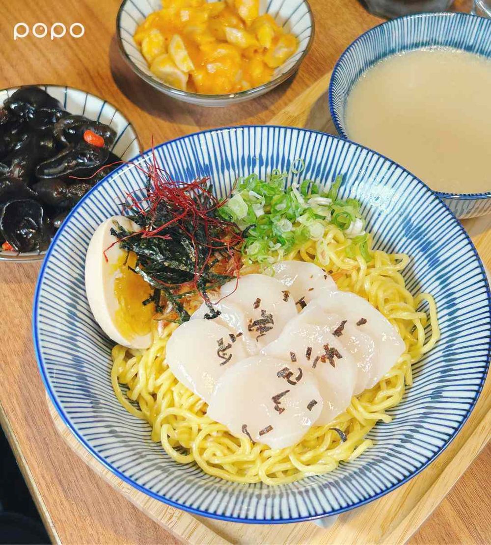 花蓮最強拉麵「定置漁場三代目」插旗中山！台北限定「椒濃胡麻醬沾麵」、串炸銀魚必點菜單一次看！-8