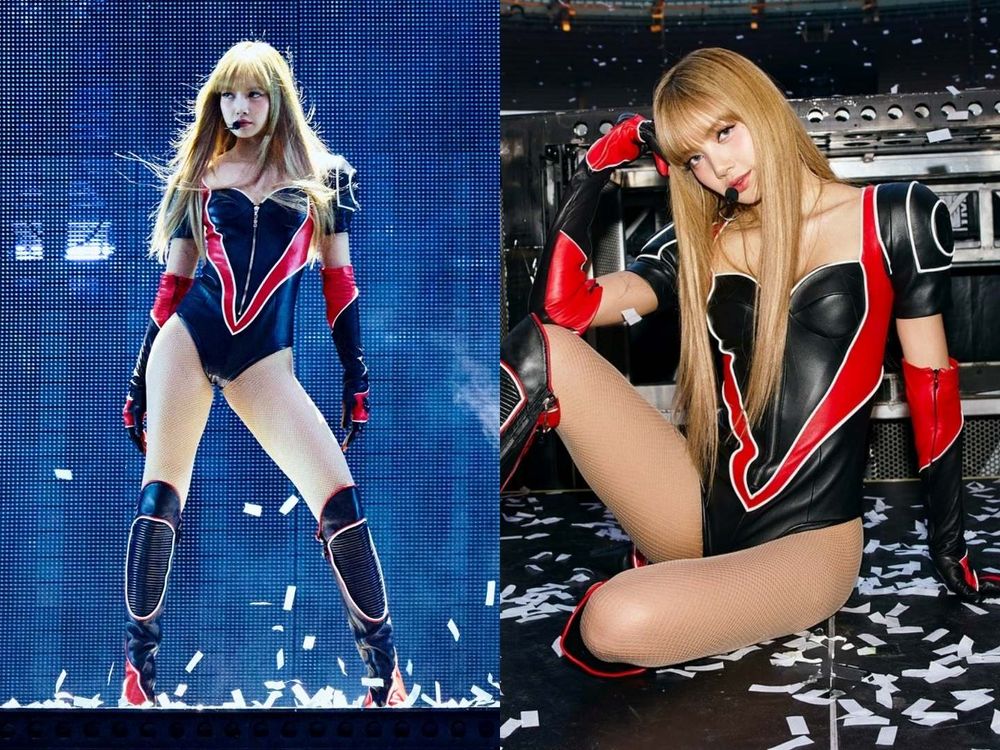 芭比身材太震撼！Lisa世巡演唱會穿了10套訂製服？！LV、法拉利、FENDI奢牌都搶破頭！-6
