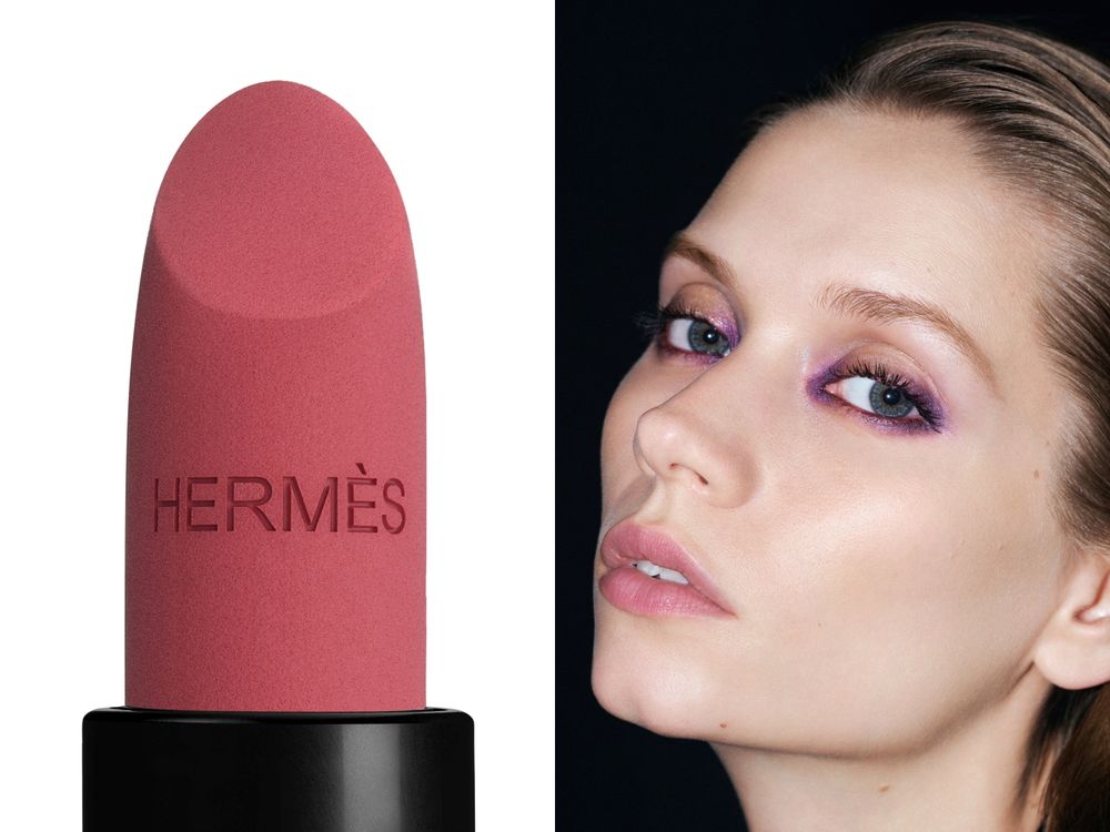 HERMÈS愛馬仕2025秋冬限量彩妝奢美登場！全新「Rose Épure玫瑰木色」溫柔爆表，塗上秒變氣質女神！-10