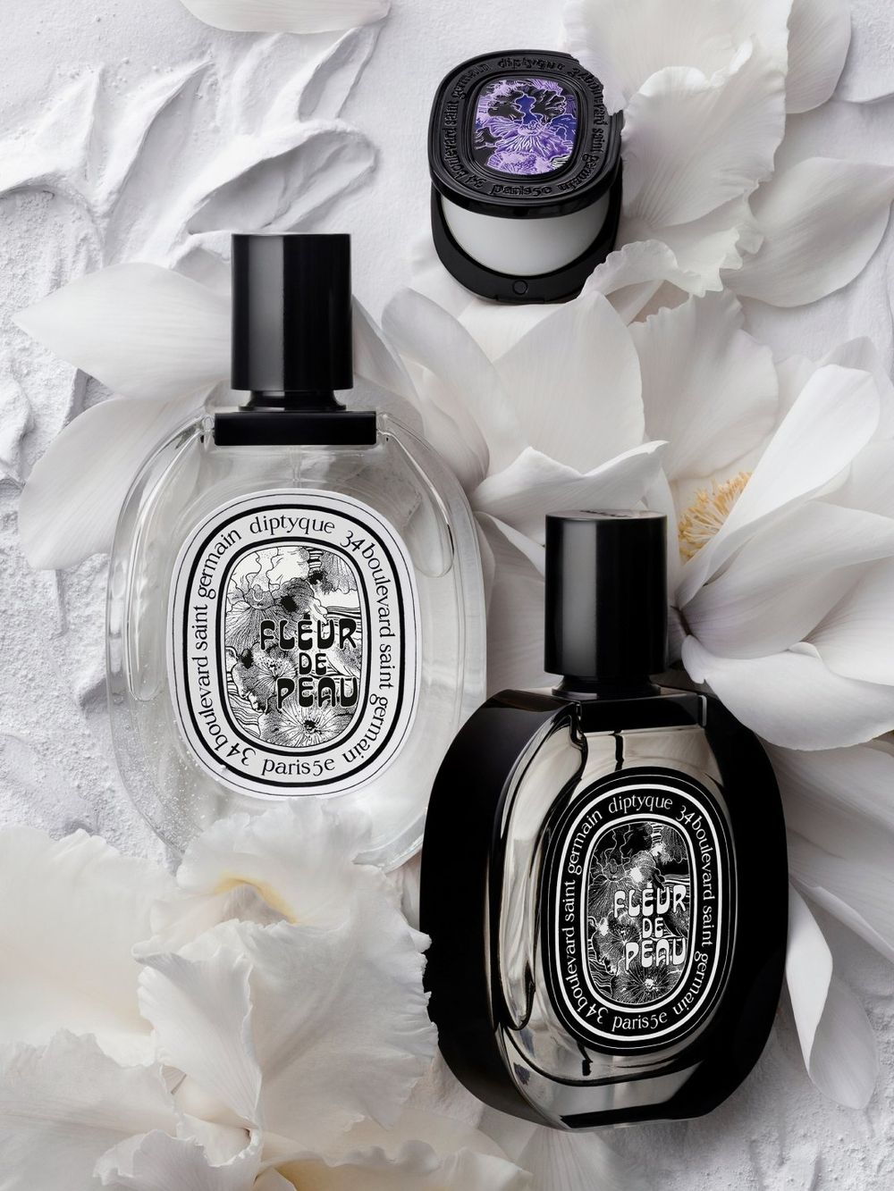 Diptyque慶祝50周年！推出肌膚之華全新香氛雙作「淡香水＋香膏」，白麝香融合鳶尾花粉香再現經典！-4