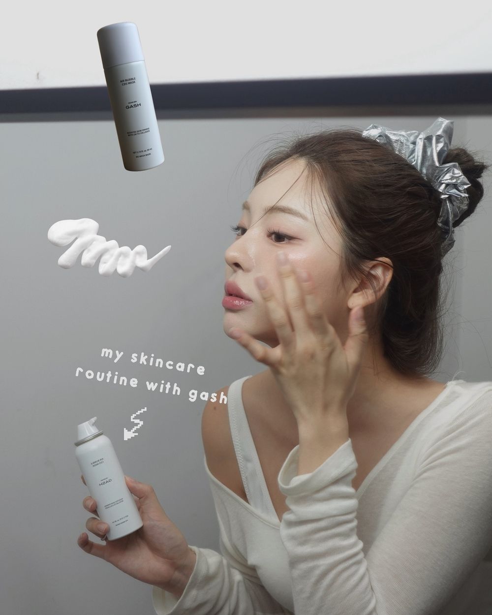 韓國江南爆紅！「GASH泡泡面膜」10秒吸收＋免沖洗，韓女熬夜發光肌秘訣，彩妝師上妝必用、貼妝度大躍進！-8