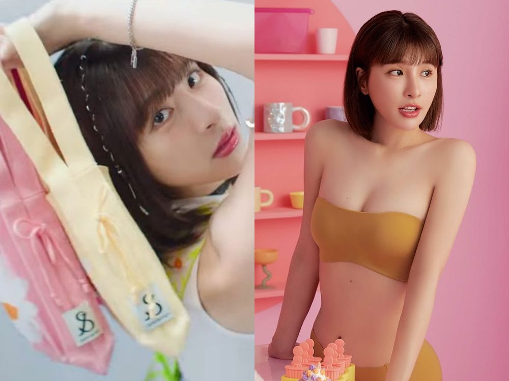 啦啦隊女神時尚代言盤點！峮峮接下uniarts、FILA搶到孟潔，「她」不愧是帶貨女王！-8