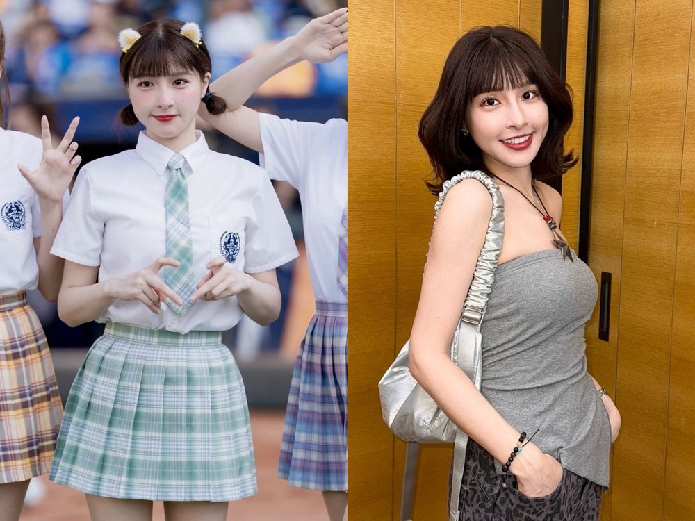 啦啦隊女神時尚代言盤點！峮峮接下uniarts、FILA搶到孟潔，「她」不愧是帶貨女王！-9