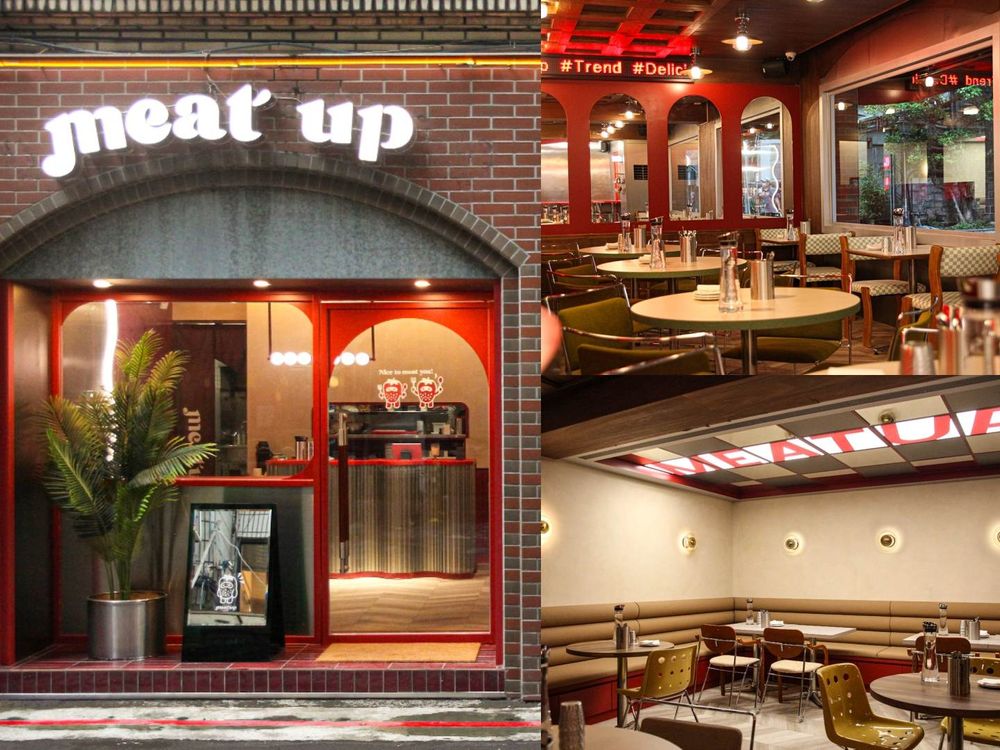 2025台北中山甜點店推薦！Meat Up中山店爆美包浩斯風格店裝太好拍、「芒果巨型帕妃杯&巧克力奶昔」必點菜單一次看！-1