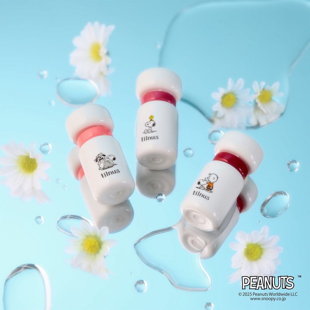 史努比來報到！PEANUTS攜手TILNUS推出「閃光珍珠水唇釉」限量聯名，集可愛與顏值於一身！-11