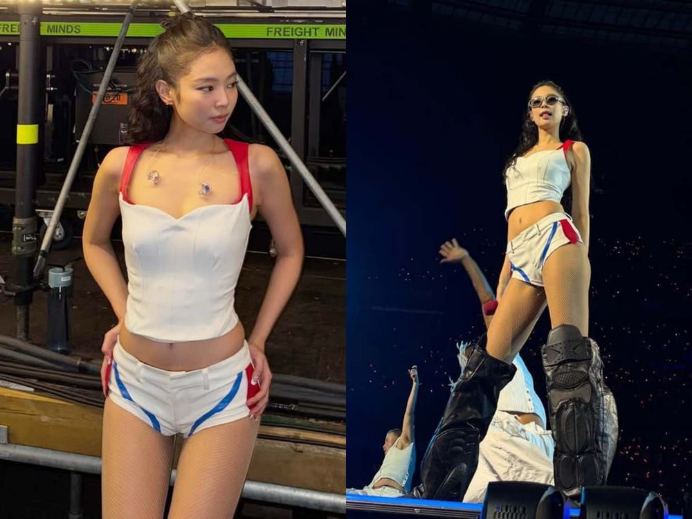 高級性感還得看Jennie！5套世巡訂製戰袍一次看！零奢牌加持、火辣賽車服要看一百遍！-5