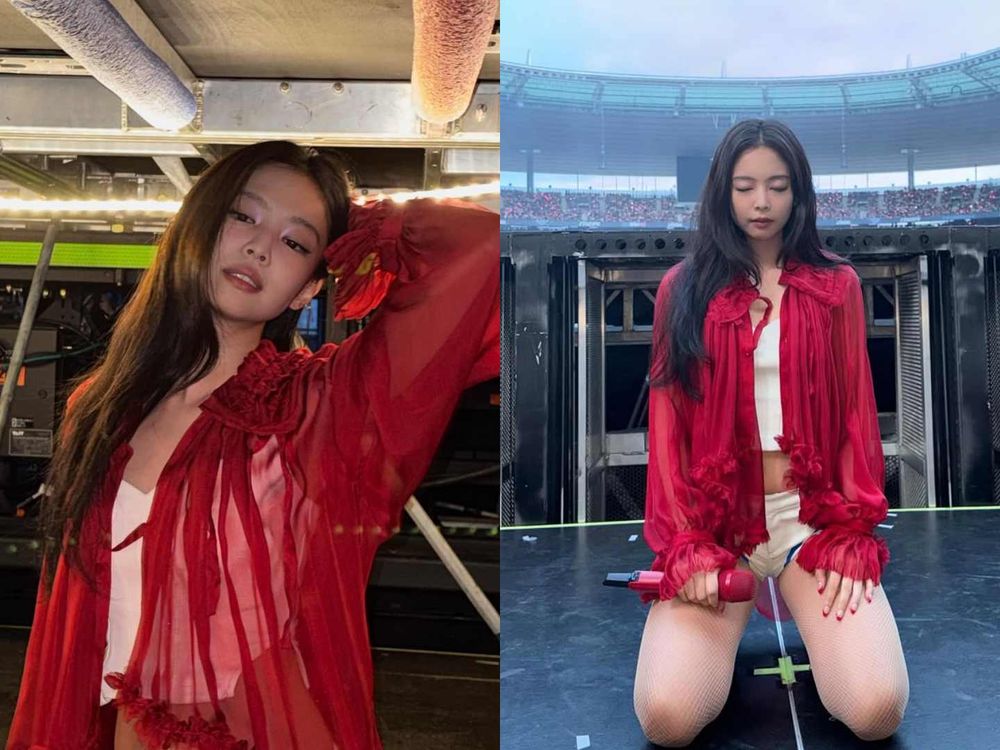 高級性感還得看Jennie！5套世巡訂製戰袍一次看！零奢牌加持、火辣賽車服要看一百遍！-6