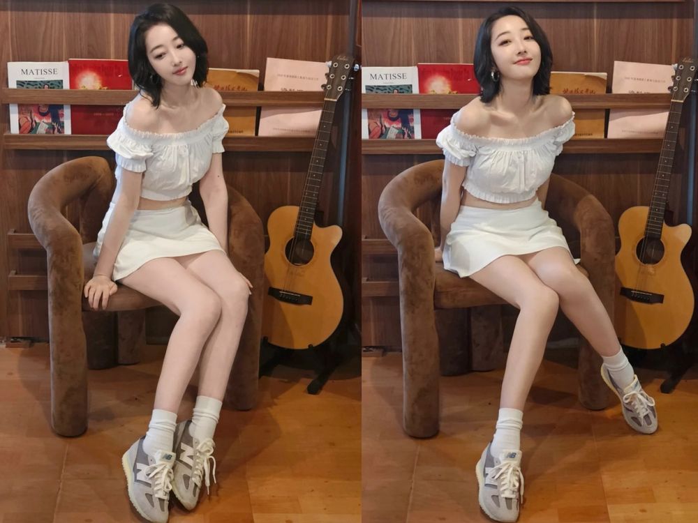 女明星都在穿這雙NB！IU、張員瑛同款「NB471」怎麼搭？這樣穿出Miu式高級千金感！-8