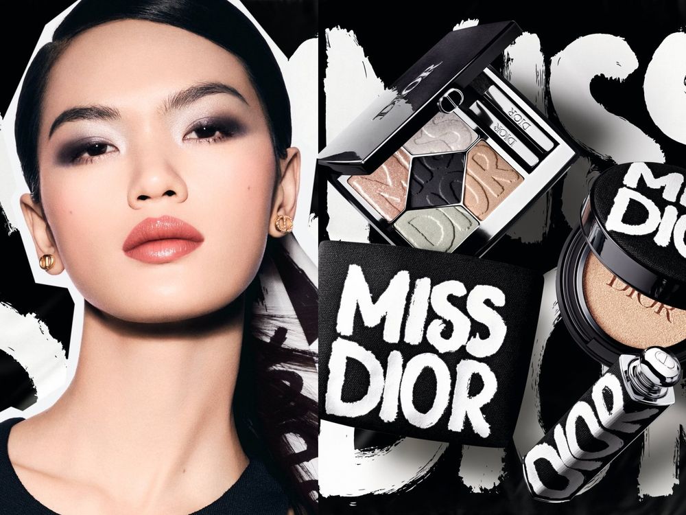 JISOO同款MISS DIOR塗鴉限量彩妝來了！2025迪奧最美限量氣墊粉餅、唇膏、眼影全公開，美妝控通通必收！-11
