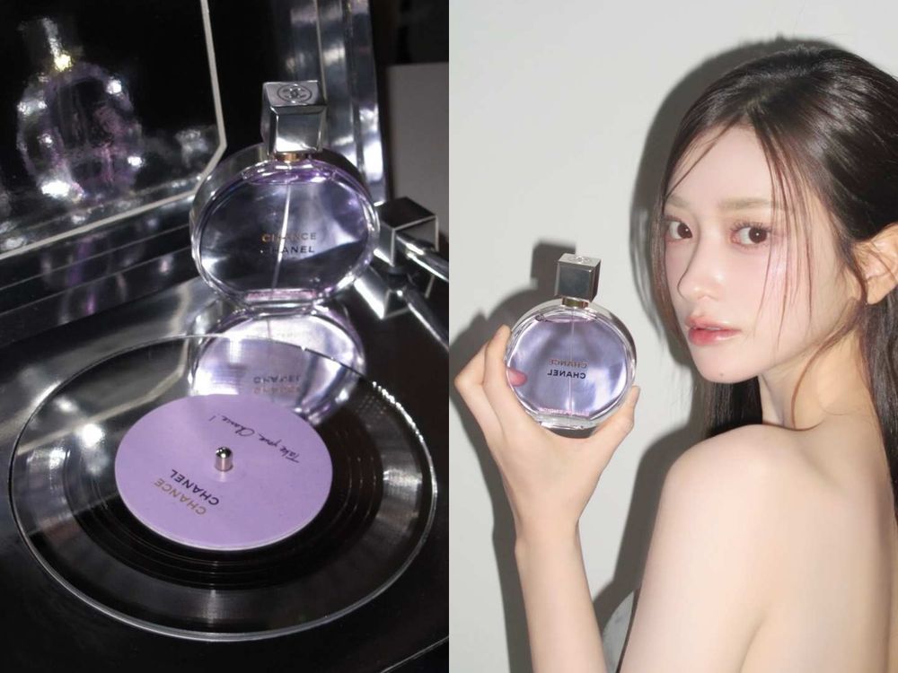 香奈兒CHANCE「紫色霓幻香水」夢幻上市！氣泡覆盆莓、玫瑰雪松＋白麝香，粉質木香的靈動味道！-12