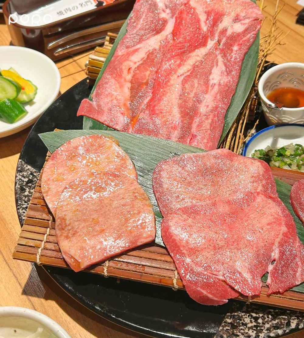 焼肉の名門赤虎推母親節限定套餐！頂級牛舌拼盤、日本霜降牛大份量肉肉超滿足，還有甜點飲品免費吃！-11