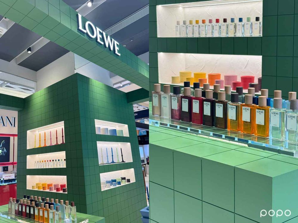 LOEWE香氛DIAMONDTOWERS香氛體驗店開幕！新品「戶外香氛蠟燭」推生薑、馬鞭草超迷人，還有夢幻番茄葉禮盒！-15