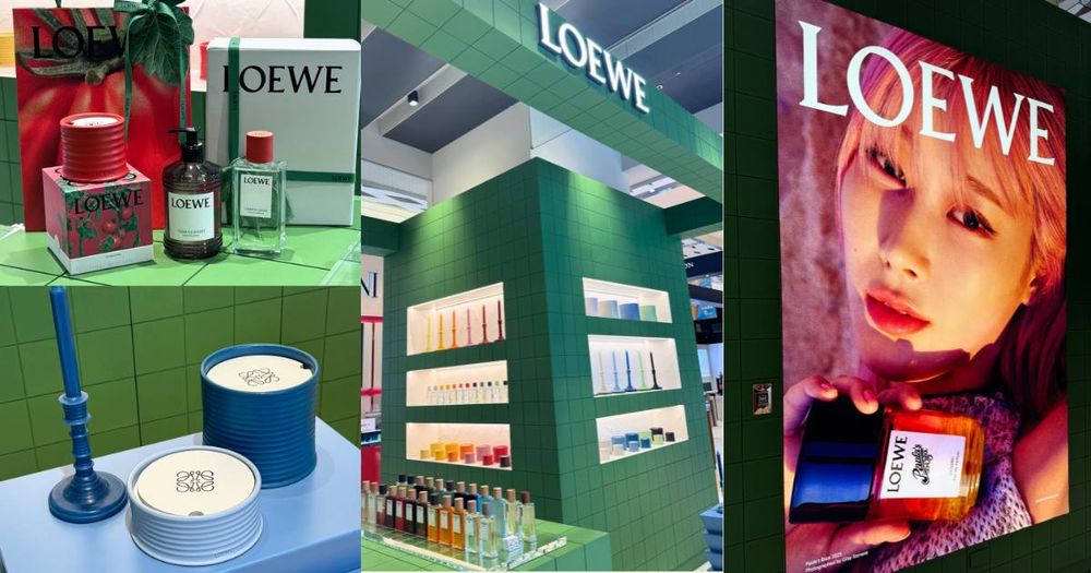 LOEWE香氛DIAMONDTOWERS香氛體驗店開幕！新品「戶外香氛蠟燭」推生薑、馬鞭草超迷人，還有夢幻番茄葉禮盒！-1