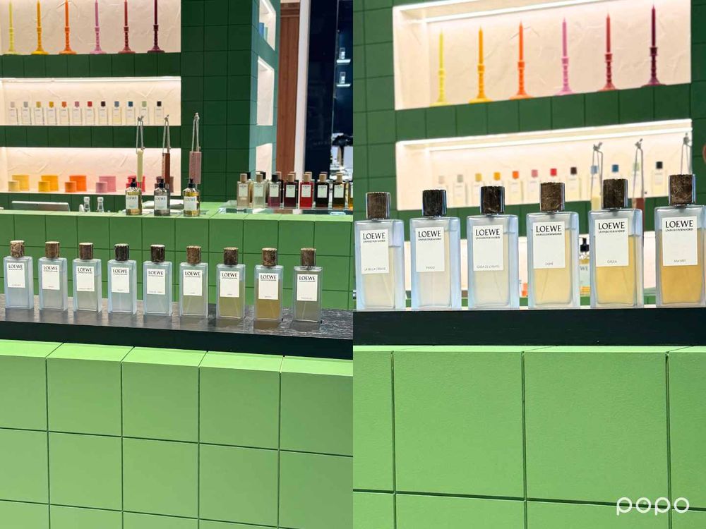 LOEWE香氛DIAMONDTOWERS香氛體驗店開幕！新品「戶外香氛蠟燭」推生薑、馬鞭草超迷人，還有夢幻番茄葉禮盒！-19