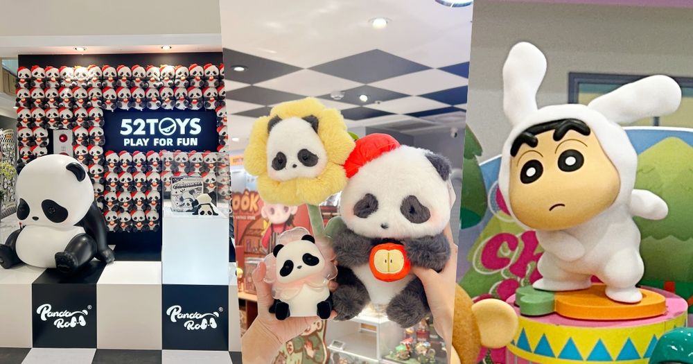 社群爆紅潮玩「52TOYS」插旗忠孝SOGO！滿滿熊貓牆可愛炸、蠟筆小新盲盒&迪士尼公仔必買周邊一次看！-1
