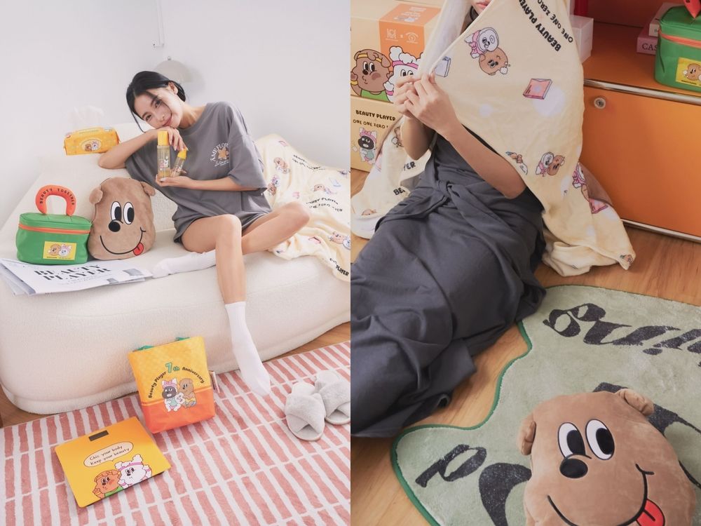 MIT保養BEAUTYPLAYER七週年慶！跨界聯名韓國人氣設計品牌，超萌狗狗周邊贈禮、顏值爆表！-12