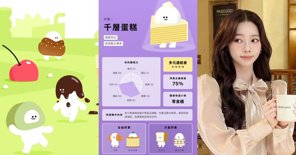IG瘋傳甜點心理測驗！1分鐘測你在職場上最像哪種甜點、你是追求完美的抹茶捲還是細心的千層蛋糕？-1