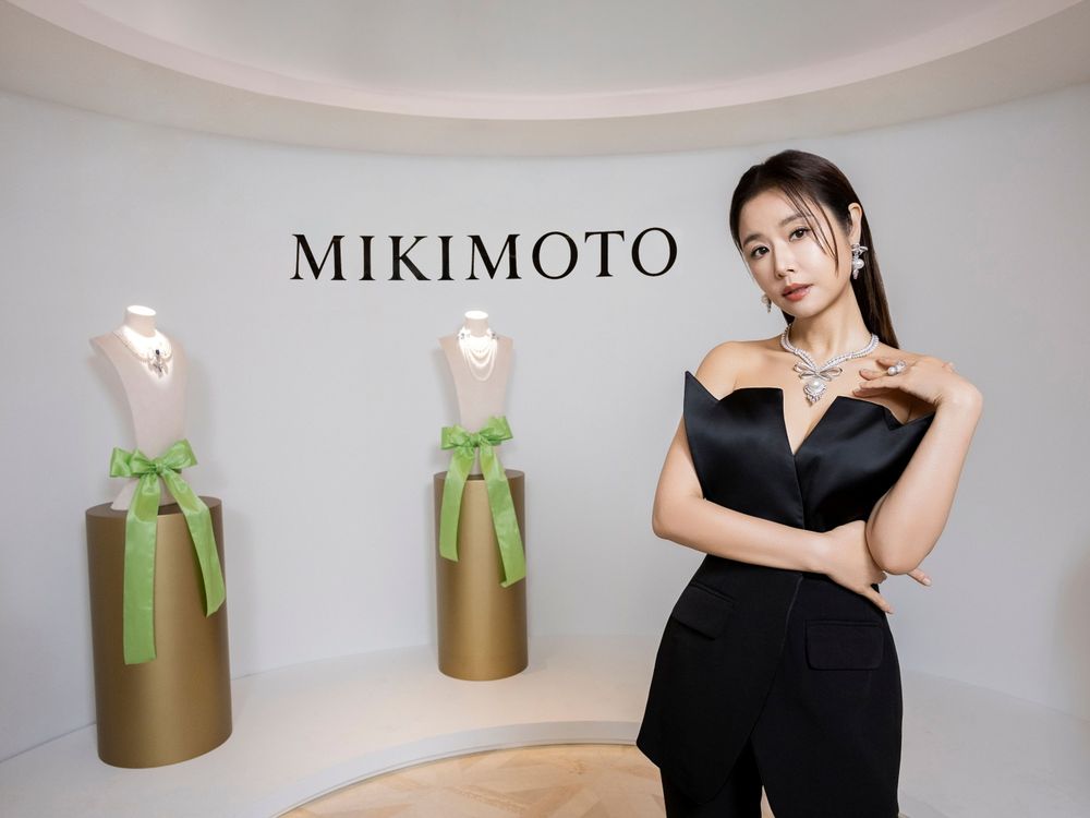 日女深愛品牌MIKIMOTO頂級珠寶系列來了！林心如配戴「珍珠鑽石項鍊」要價破兩千萬！-2